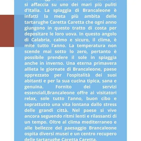 Lungomare Brancaleone 3* Brancaleone Marina